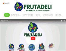 Tablet Screenshot of frutadeli.com